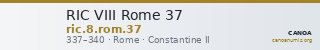RIC VIII Rome 37 — CANOA