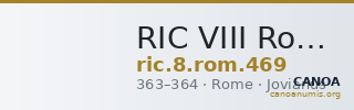 RIC VIII Rome 469 — CANOA