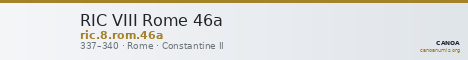 RIC VIII Rome 46a — CANOA