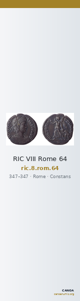 RIC VIII Rome 64 — CANOA
