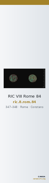 RIC VIII Rome 84 — CANOA