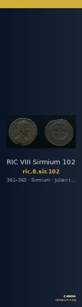 RIC VIII Sirmium 102 — CANOA