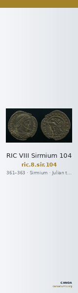 RIC VIII Sirmium 104 — CANOA