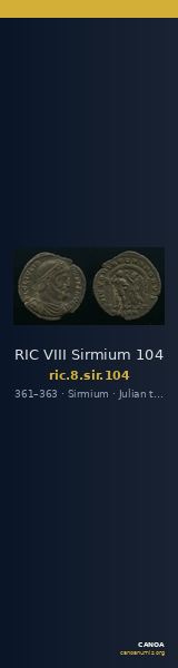 RIC VIII Sirmium 104 — CANOA