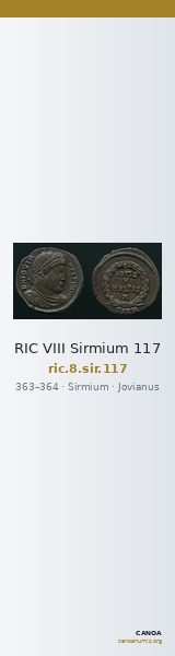 RIC VIII Sirmium 117 — CANOA