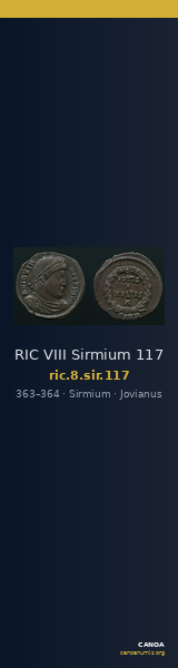 RIC VIII Sirmium 117 — CANOA