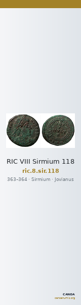 RIC VIII Sirmium 118 — CANOA