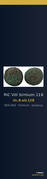 RIC VIII Sirmium 118 — CANOA