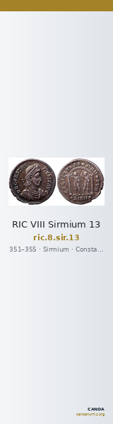 RIC VIII Sirmium 13 — CANOA