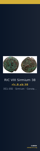RIC VIII Sirmium 38 — CANOA
