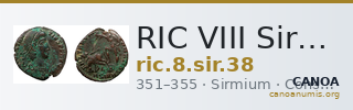 RIC VIII Sirmium 38 — CANOA