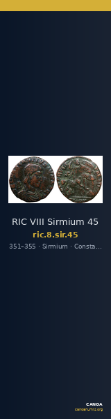 RIC VIII Sirmium 45 — CANOA