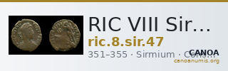 RIC VIII Sirmium 47 — CANOA