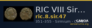 RIC VIII Sirmium 47 — CANOA