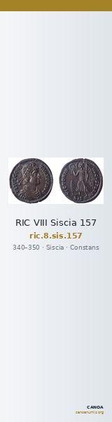RIC VIII Siscia 157 — CANOA