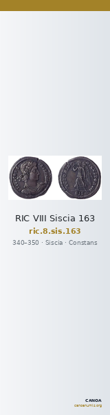 RIC VIII Siscia 163 — CANOA