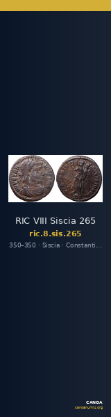 RIC VIII Siscia 265 — CANOA