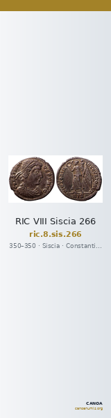 RIC VIII Siscia 266 — CANOA