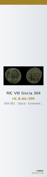 RIC VIII Siscia 304 — CANOA