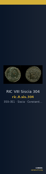 RIC VIII Siscia 304 — CANOA