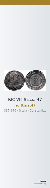 RIC VIII Siscia 47 — CANOA