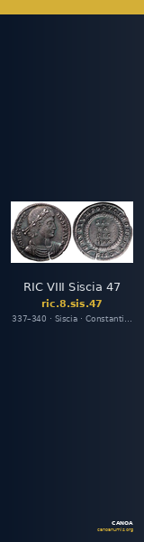 RIC VIII Siscia 47 — CANOA