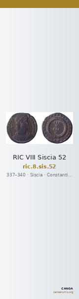 RIC VIII Siscia 52 — CANOA