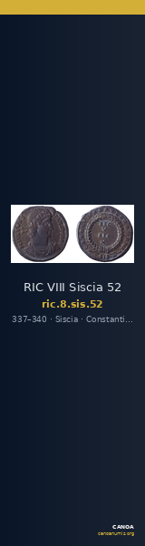 RIC VIII Siscia 52 — CANOA