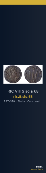 RIC VIII Siscia 68 — CANOA