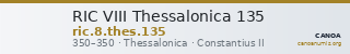 RIC VIII Thessalonica 135 — CANOA