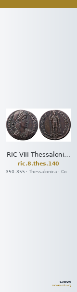 RIC VIII Thessalonica 140 — CANOA