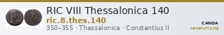 RIC VIII Thessalonica 140 — CANOA