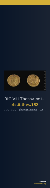 RIC VIII Thessalonica 152 — CANOA