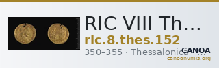 RIC VIII Thessalonica 152 — CANOA