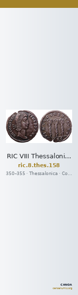 RIC VIII Thessalonica 158 — CANOA