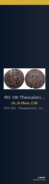 RIC VIII Thessalonica 158 — CANOA