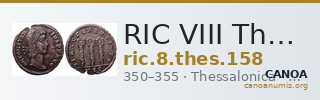 RIC VIII Thessalonica 158 — CANOA