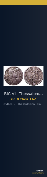 RIC VIII Thessalonica 162 — CANOA