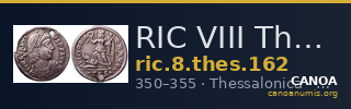 RIC VIII Thessalonica 162 — CANOA