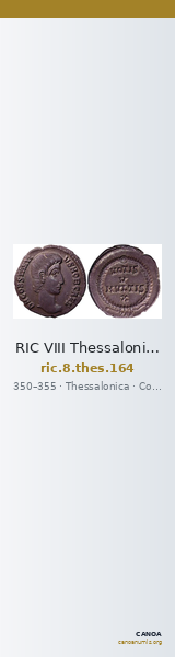 RIC VIII Thessalonica 164 — CANOA