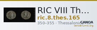 RIC VIII Thessalonica 165 — CANOA