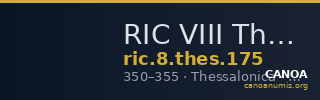 RIC VIII Thessalonica 175 — CANOA