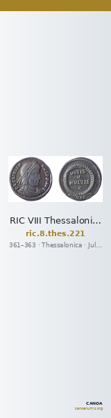 RIC VIII Thessalonica 221 — CANOA