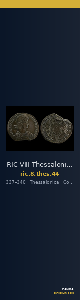 RIC VIII Thessalonica 44 — CANOA