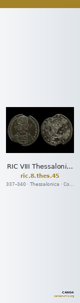 RIC VIII Thessalonica 45 — CANOA