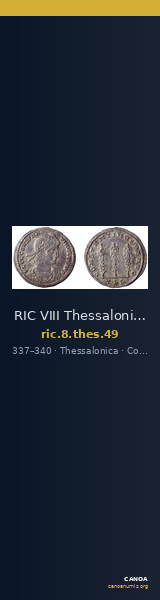 RIC VIII Thessalonica 49 — CANOA