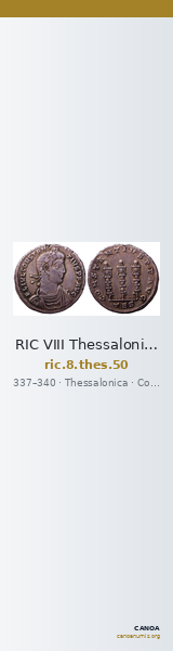 RIC VIII Thessalonica 50 — CANOA