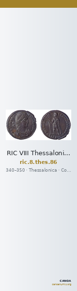 RIC VIII Thessalonica 86 — CANOA