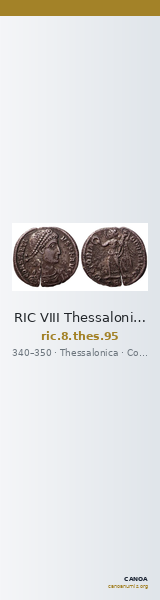 RIC VIII Thessalonica 95 — CANOA