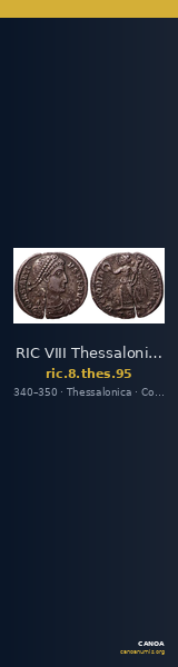 RIC VIII Thessalonica 95 — CANOA